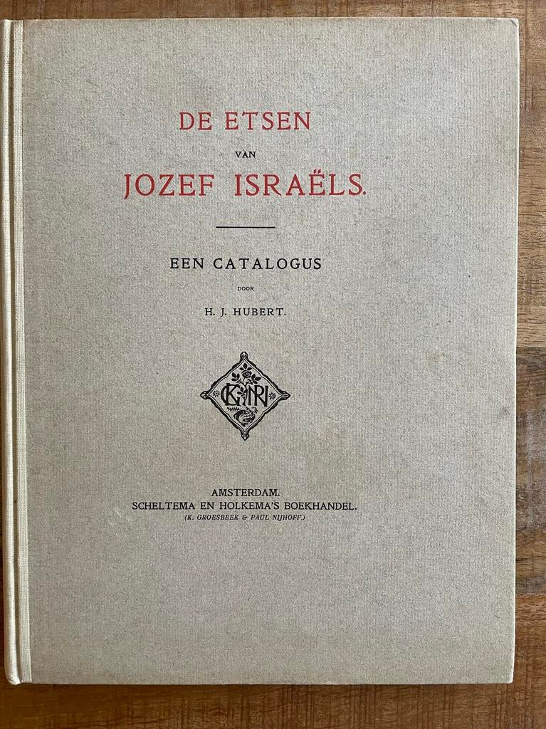 De Etsen van Jozef Israëls, Boeken, Ophalen of Verzenden, Gelezen
