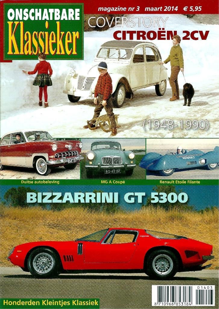 Onschatbare Klassieker reportage Citroen 2CV, Ophalen of Verzenden, Gelezen, Citroën