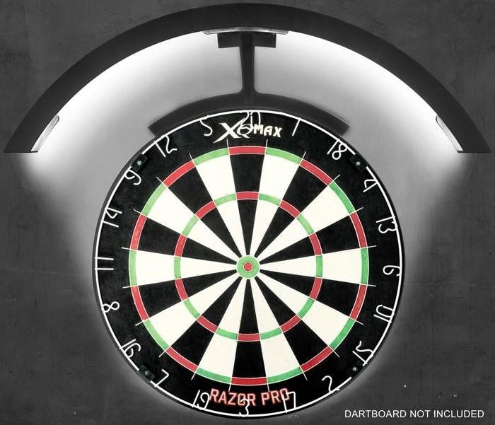 XQ Max Saturn 120 Dartbord Verlichting, Sport en Fitness, Darts, Ophalen, Nieuw, Overige typen