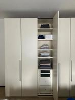 Witte kledingkast Hulsta model Carre, Gebruikt, 200 cm of meer, 200 cm of meer, Modern