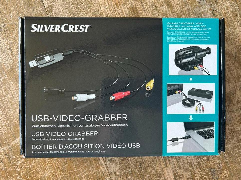 SilverCrest USB Video Grabber SVG 2.0 A3 - Digitaliseer Vide, Audio, Tv en Foto, Videocamera's Digitaal, Overige merken, Overige typen