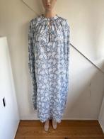 Bindi oversized jurk one size blauwpaars wit print, Blauw, Maat 46/48 (XL) of groter, Ophalen of Verzenden, Zo goed als nieuw