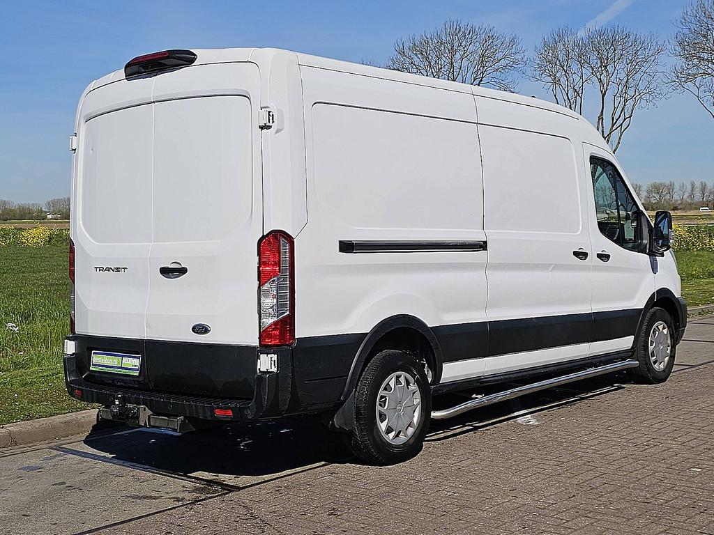 FORD TRANSIT 2.0 l3h2 camera euro6 ac, Gebruikt, Euro 6, 129 pk, Wit