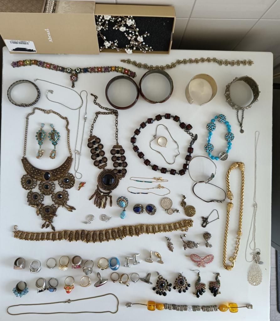 Vintage sieraden, Sieraden, Tassen en Uiterlijk, Antieke sieraden, Verzenden, Overige materialen, Overige typen