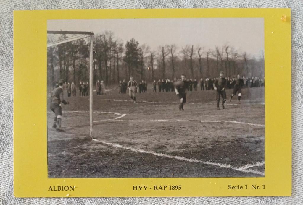 Complete serie van 10 foto kaarten HVV Den Haag, Verzamelen, Ophalen of Verzenden, Zo goed als nieuw, Overige binnenlandse clubs