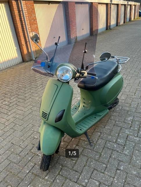 Motorscooter Turbho RL125 Agm VX50 Btc Riva Motor Kenteken, Ophalen, Gebruikt, Benzine