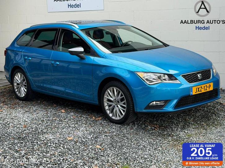 Seat Leon ST 1.4 TSI Connect FULL Link AppleCarplay Panorama, Auto's, Seat, Bedrijf, Te koop, Leon, ABS, Airbags, Airconditioning