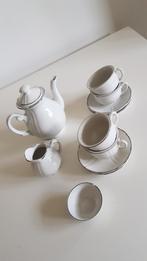 Schattig stenen serviesje, Ophalen, Rond, Hout