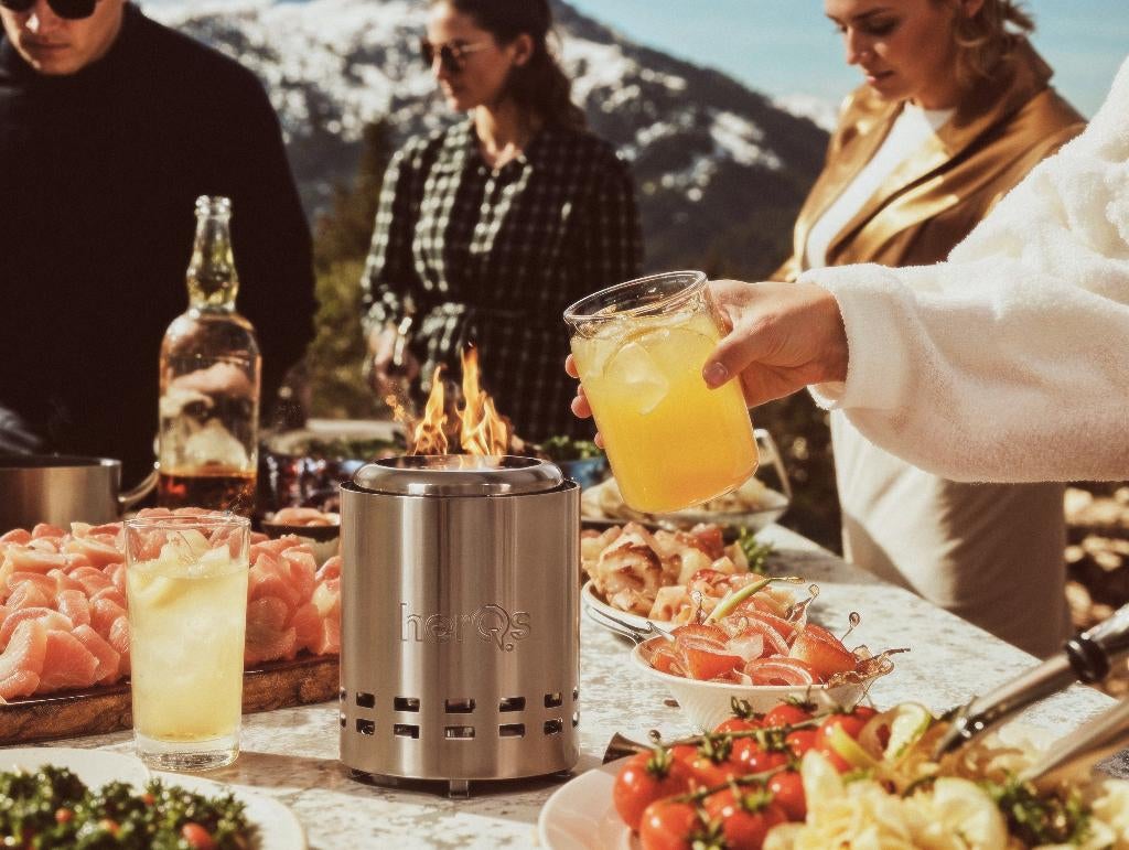 NIEUW vuurkorf herQs Rookloos, Tuin en Terras, Vuurkorven, Nieuw, Ophalen of Verzenden