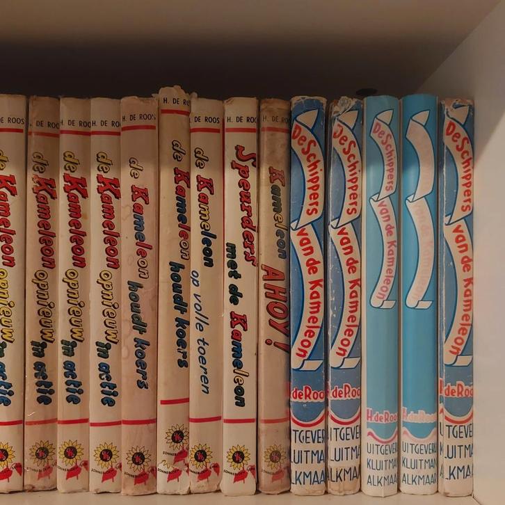 Oude Kameleon boeken en aantal eerste druk, Boeken, Kinderboeken | Jeugd | 10 tot 12 jaar, Gelezen, Ophalen of Verzenden