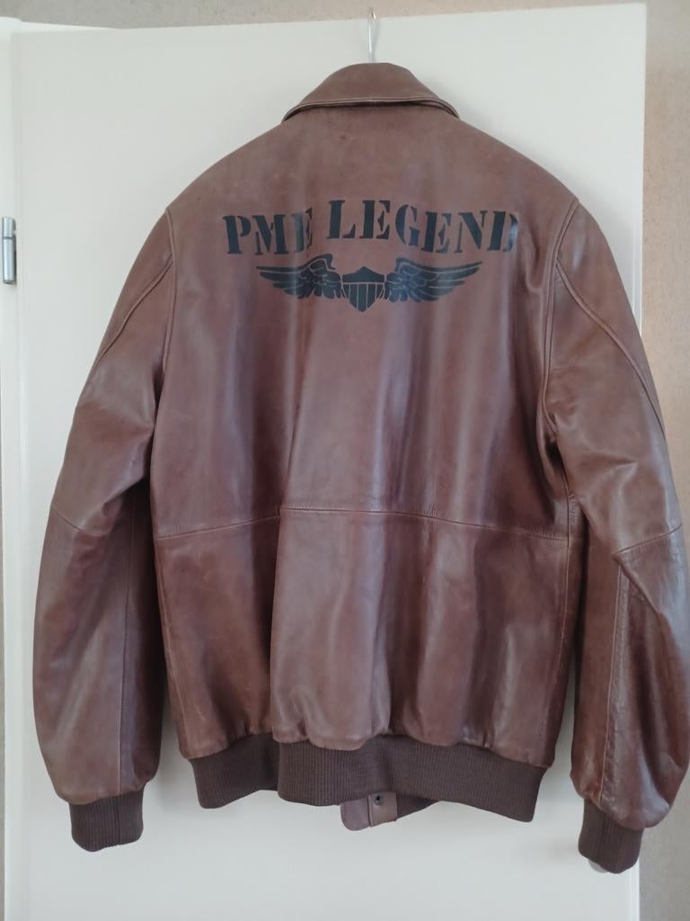 PME Legend lederen jas maat L (52-54), Ophalen of Verzenden