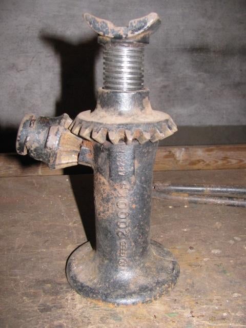 Old Bilstein 2000 kg VW Volkswagen Audi Auto Union car jack, Ophalen of Verzenden, Gebruikt