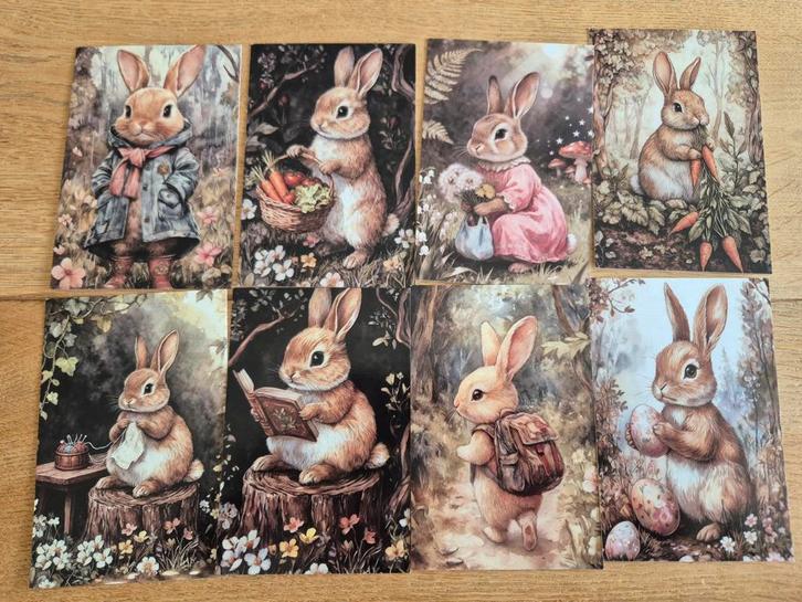 Paaskaarten met envelop set per 2, Diversen, Pasen, Nieuw, Ophalen of Verzenden