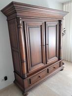 Massief eiken kast - 3-delig bieden, Ophalen of Verzenden