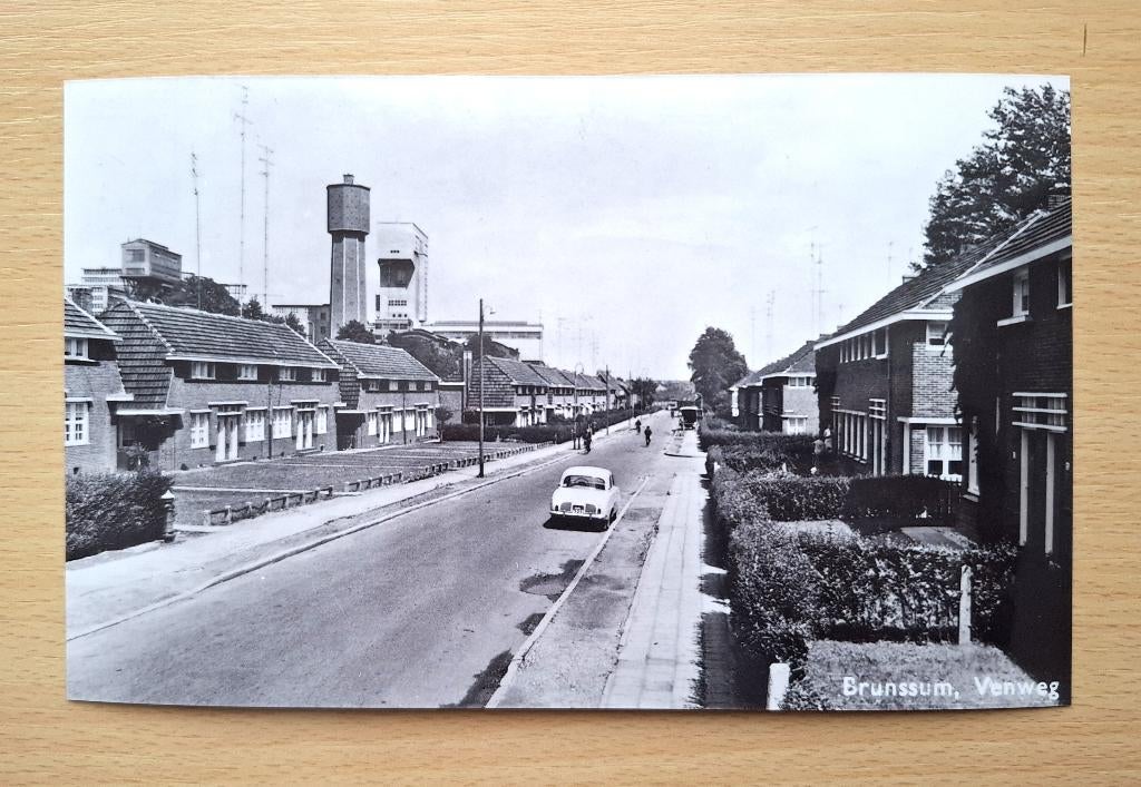 Foto Venweg Brunssum omstreeks 1960, 1960 tot 1980, Verzenden, Foto, Nieuw