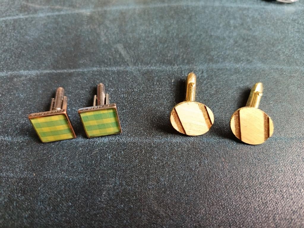 Manchetknopen, Ophalen of Verzenden, Overige materialen