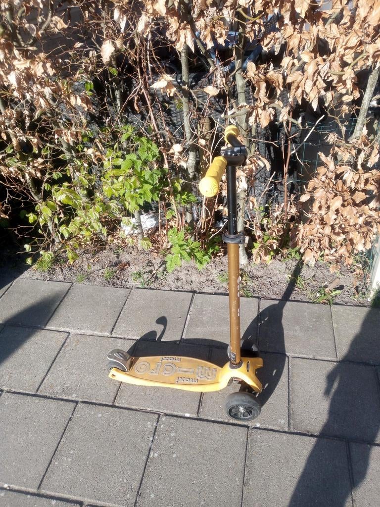 Mooie Micro Maxi step, geel, Fietsen en Brommers, Steps, Ophalen of Verzenden, Gebruikt, Gewone step, Micro