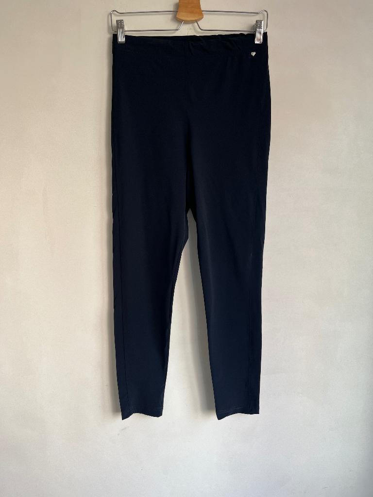 helena hart legging donkerblauw travelstof maat m, Maat 38/40 (M), Helena Hart, Zo goed als nieuw, Lang