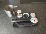 Espressomachine met accessoires, Espresso apparaat, Gemalen koffie, Ophalen of Verzenden, Zo goed als nieuw