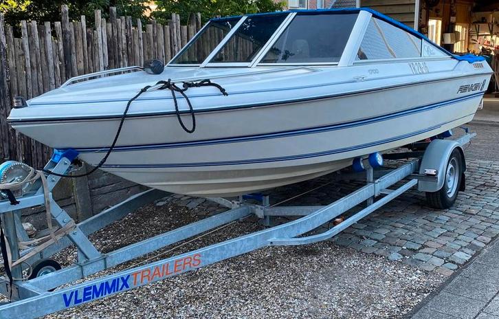 Renken 1700 classic mercruiser 3.0 liter motor, Watersport en Boten, Speedboten, Gebruikt, 6 meter of meer, Benzine, 120 tot 200 pk