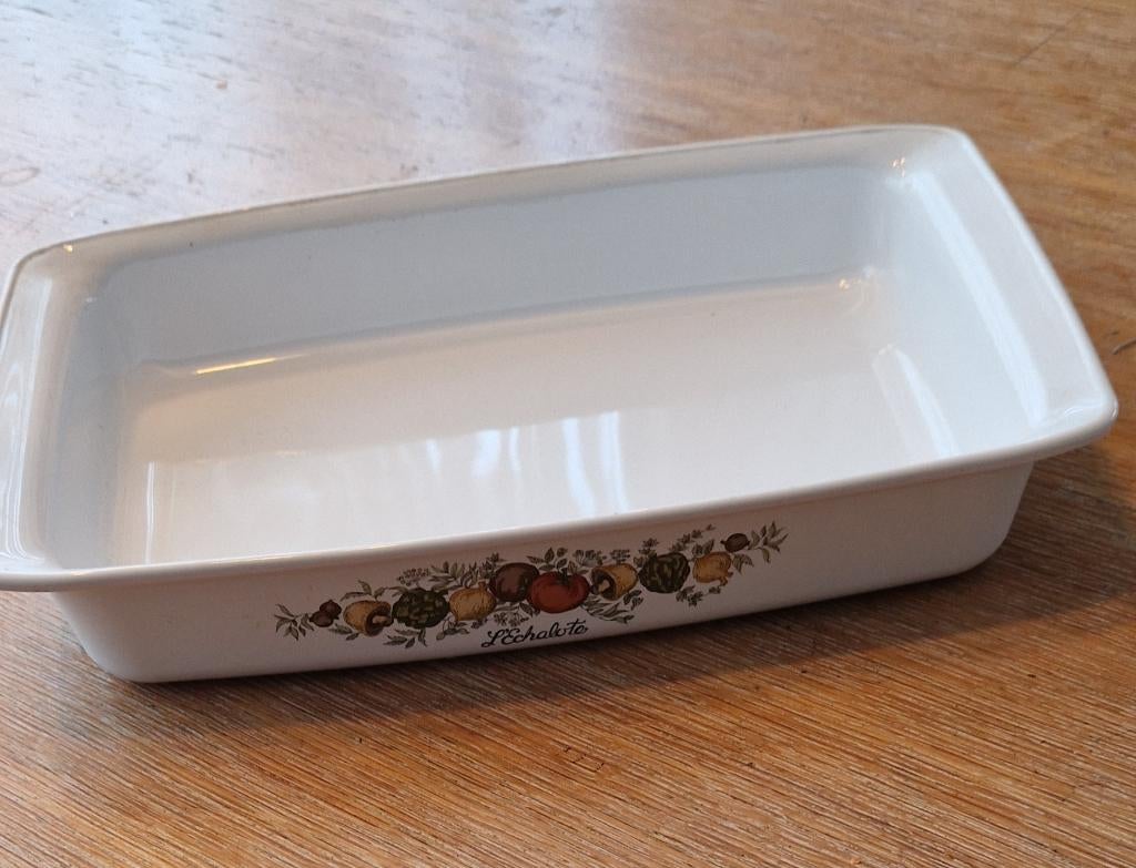 vintage Corning Ware ovenschaal, Ophalen of Verzenden, Overige stijlen, Glas, Schaal of Schalen