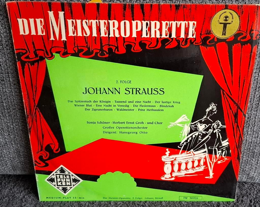 LP Die Meister operette, Ophalen of Verzenden, Zo goed als nieuw, Overige formaten