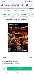 Mortal Kombat Shaolin Monks PS2 - Gebruikt, Ophalen, Gebruikt, Vanaf 18 jaar, Vechten