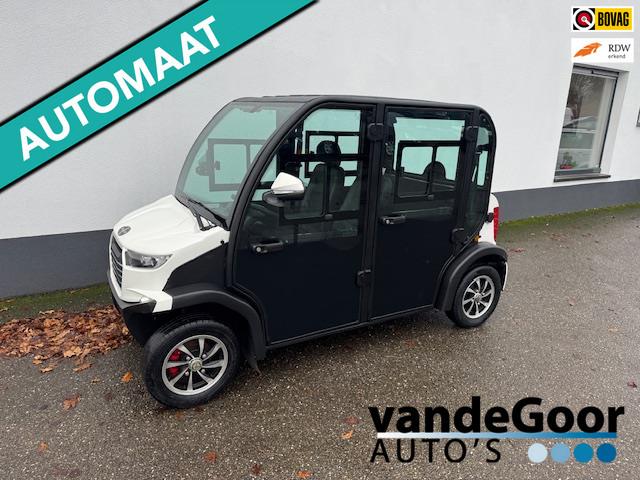 Italcar L4S '21, 5-drs, trekhaak, electrisch, BTW-auto !, Automaat, Stof, Gebruikt, Zwart