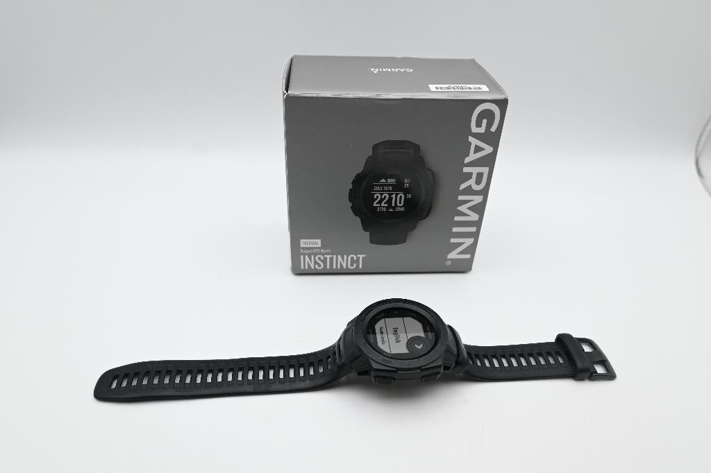 Garmin Instinct Sola Tactical GPS Smartwatch Incl. Doos, Zwart, Garmin, Ophalen of Verzenden, Garmin Ltd. No. 1209, North 34th Street Olathe, KS 66061 USA