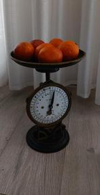 Antieke keukenweegschaal FMN gietijzer, Ophalen of Verzenden