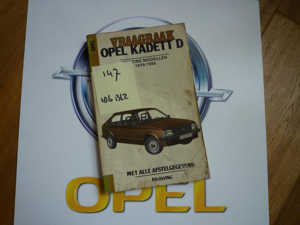 Opel Kadett-D vraagbaak Olving nr 147, Ophalen of Verzenden