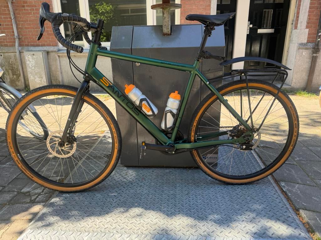Santos gravelmaster / travelmaster maat L Rohloffnaaf, 10 tot 15 versnellingen, 61 tot 65 cm, Ophalen, Overige merken