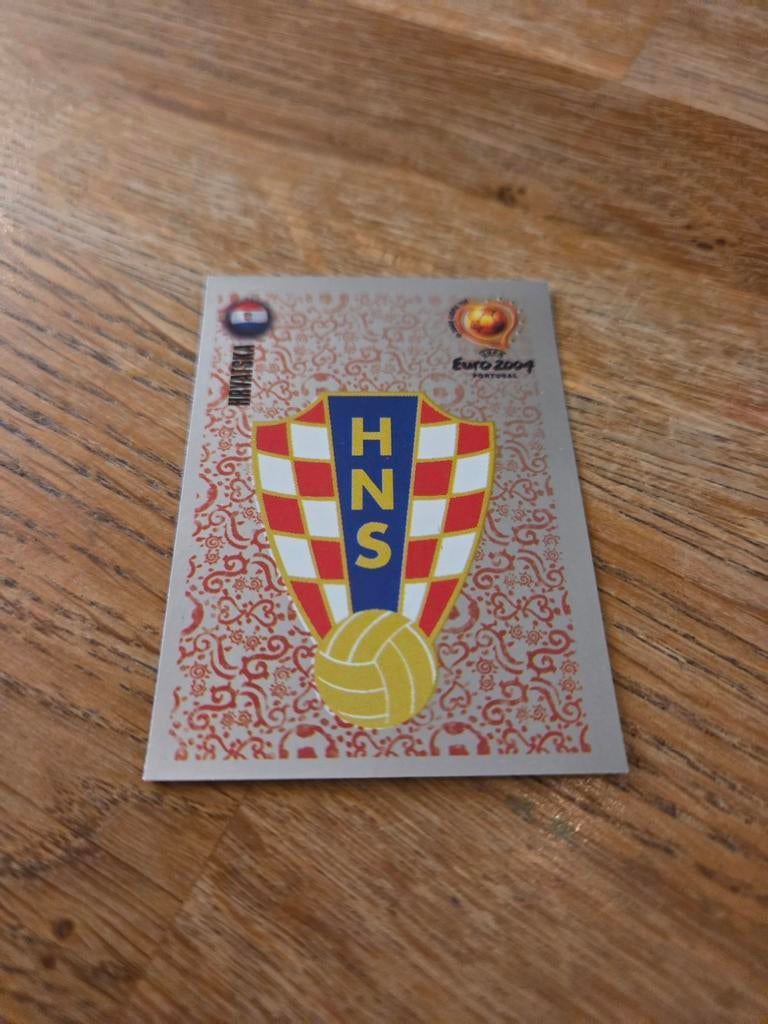Panini EK 2004 Kroatië, Ophalen of Verzenden, Zo goed als nieuw, Buitenlandse clubs, Poster, Plaatje of Sticker