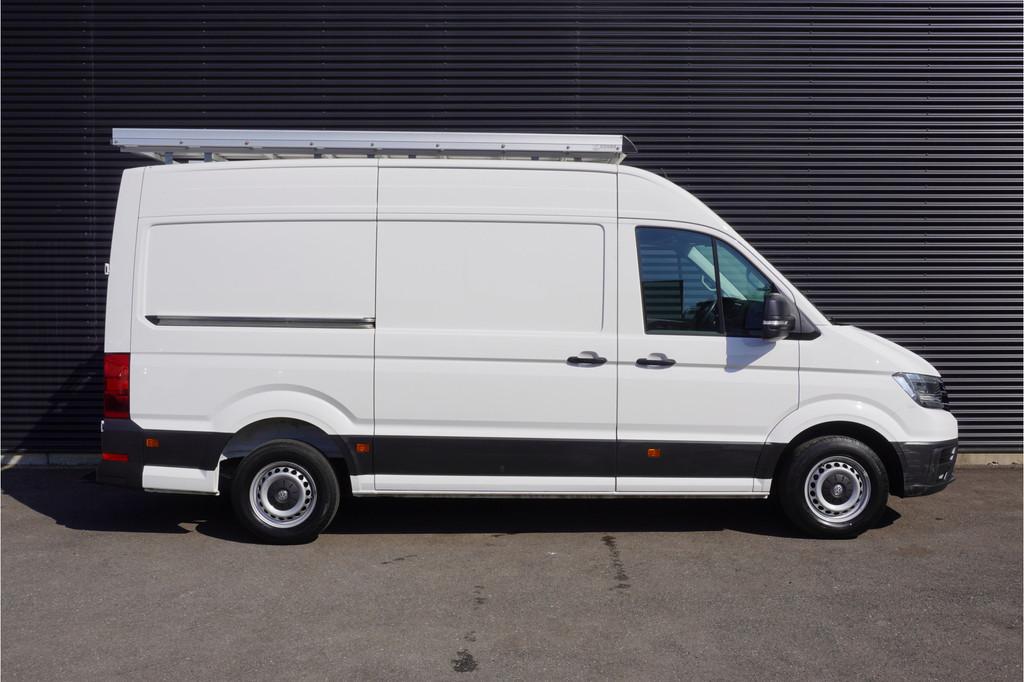 Volkswagen Crafter 140pk Automaat L3H3/L2H2 LED Navigatie Tr, Stof, Zwart, 4 cilinders, Volkswagen