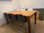 Gratis Eiken eettafel, Ophalen, Gebruikt, 50 tot 100 cm, 150 tot 200 cm