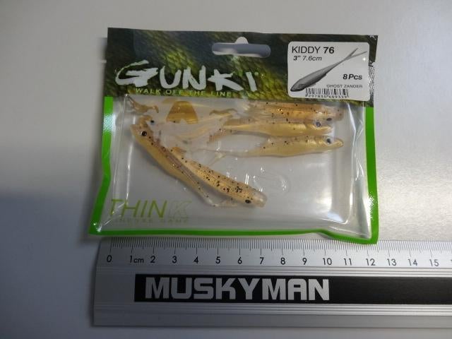 Kunstaas: Gunki Kiddy 76 shads, Verzenden, Nieuw, Overige typen