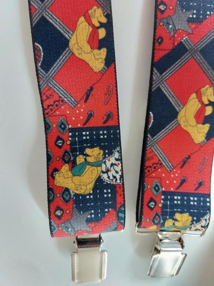 Bretels met grappige berenprint, Kleding | Heren, Overige Herenkleding, Zo goed als nieuw, Ophalen of Verzenden