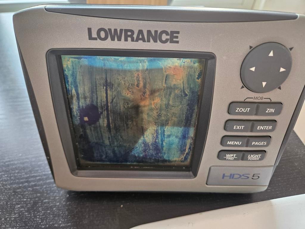 Lowrance hds 5, Watersport en Boten, Ophalen, Gebruikt, Kaartplotter of Fish Finder