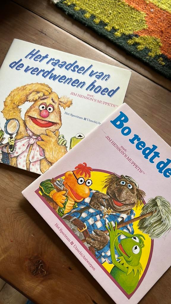 2 vintage the Muppets boekjes, Ophalen of Verzenden, Zo goed als nieuw