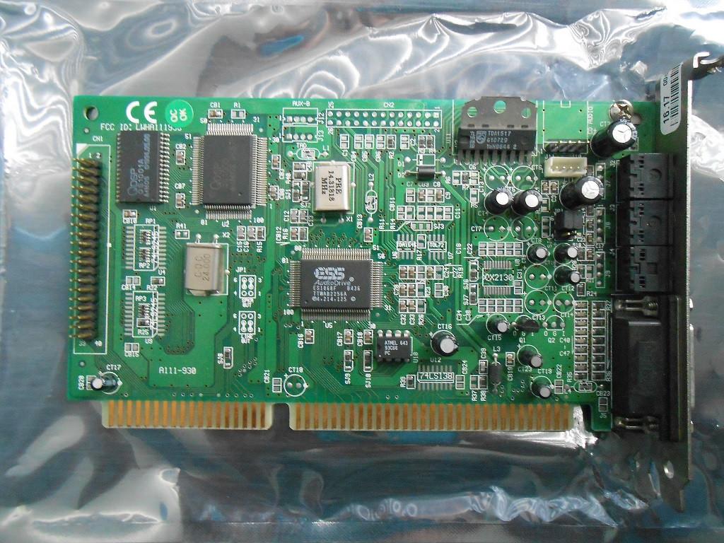 ESS Audiodrive ES1868F ISA geluidskaart met wavetable, Computers en Software, Geluidskaarten, Verzenden, Refurbished, Intern, ESS