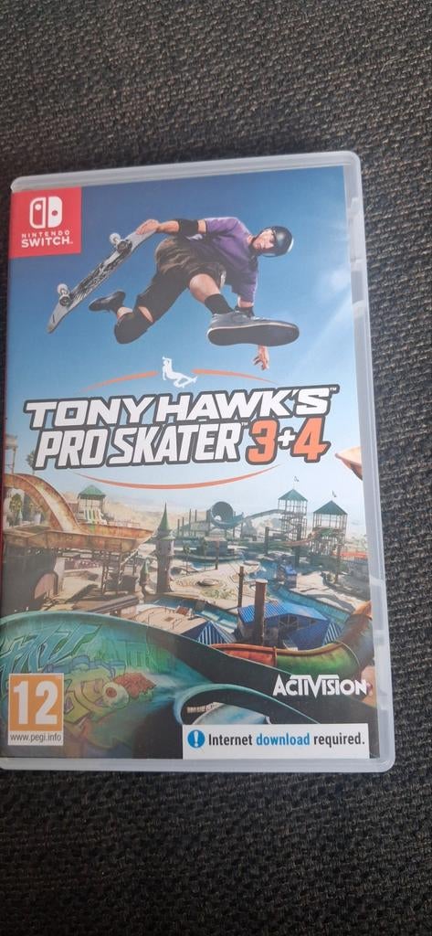 Tony Hawk's Pro Skater 3 + 4 NSW, Online, 1 speler, Ophalen of Verzenden, Zo goed als nieuw