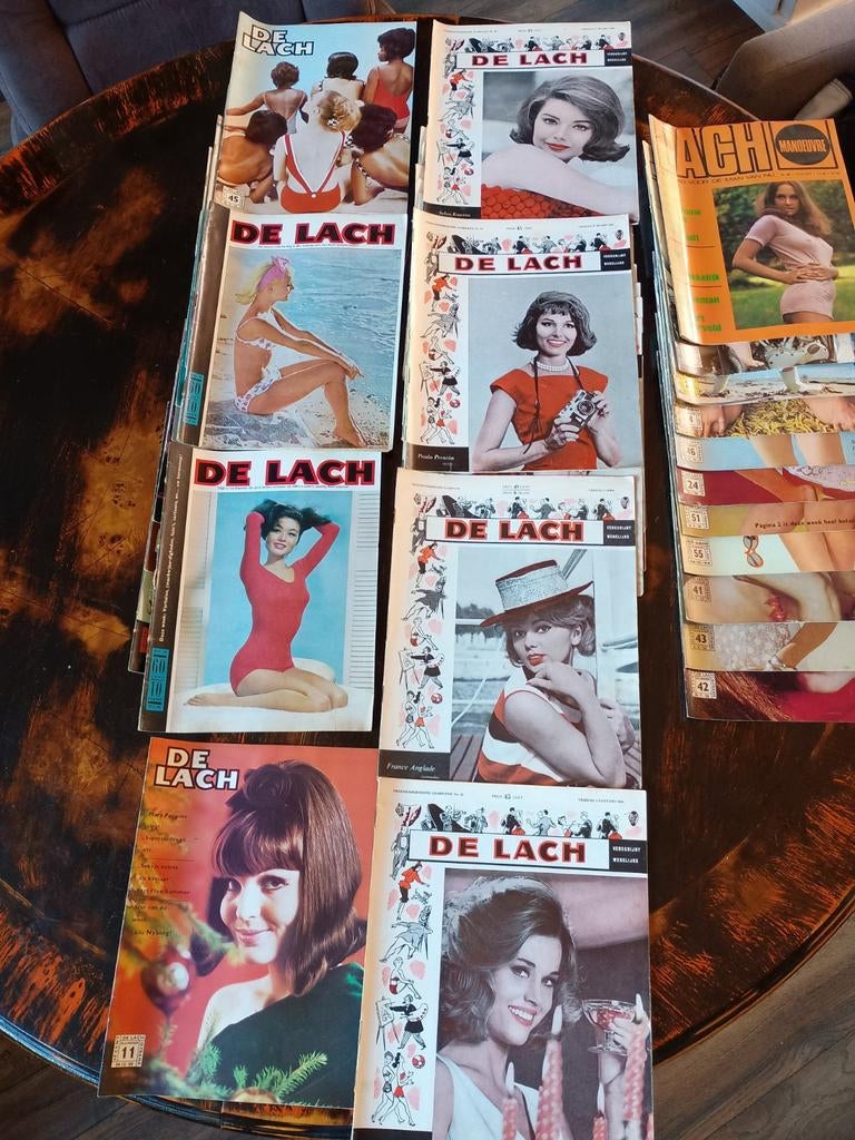 De Lach magazines - Grote collectie 39st, Ophalen, Gelezen, Overige typen
