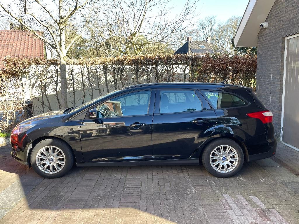 Ford Focus 1.6 Ti-VCT, 125 pk, dealeronderhouden,108.000 km, Auto's, Ford, 4 cilinders, 1600 cc, Zwart, Stationwagon