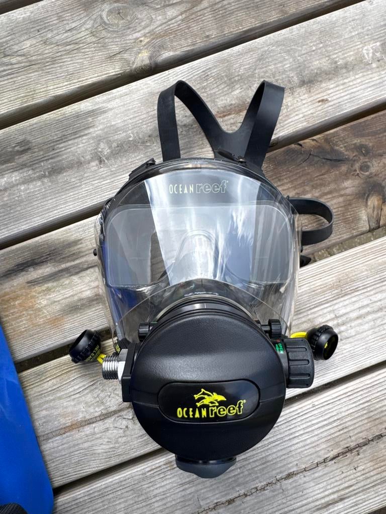 Ocean Reef duikmasker, volledig gezicht, Watersport en Boten, Duiken, Ophalen of Verzenden, Gebruikt, Overige typen