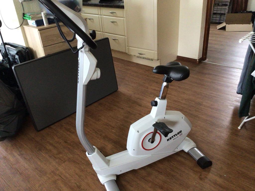 Hometrainer Kettler Polo M, Ophalen, Gebruikt, Metaal, Benen