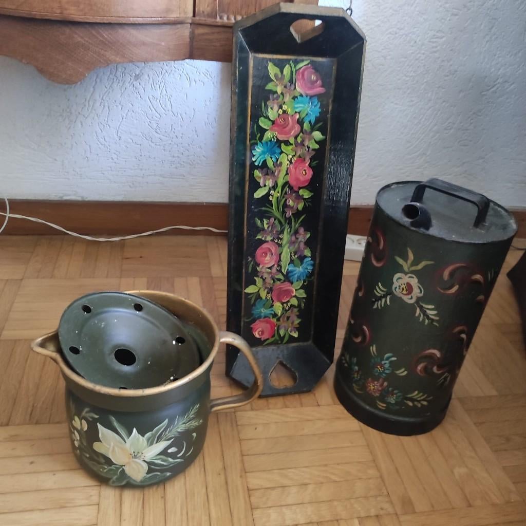 Hindeloopen spullen, Ophalen