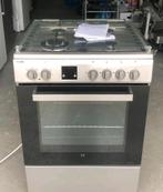 Etna rvs gasfornuis wok hete lucht grill nette staat 60cm br, Witgoed en Apparatuur, 60 cm of meer, Zo goed als nieuw, Energieklasse A of zuiniger