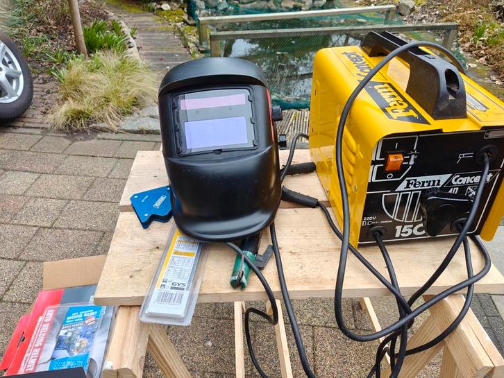 Complete set Ferm Concept 1500 lasapparaat+accesoires, Doe-het-zelf en Verbouw, Gereedschap | Lasapparaten, Zo goed als nieuw