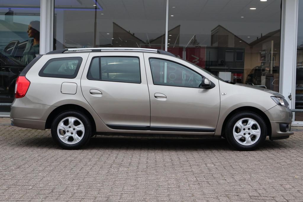 Dacia Logan MCV 0.9 TCe 90pk Prestige | Navigatie | Cruise C, Auto's, Dacia, Voorwielaandrijving, Stof, Zwart, Origineel Nederlands