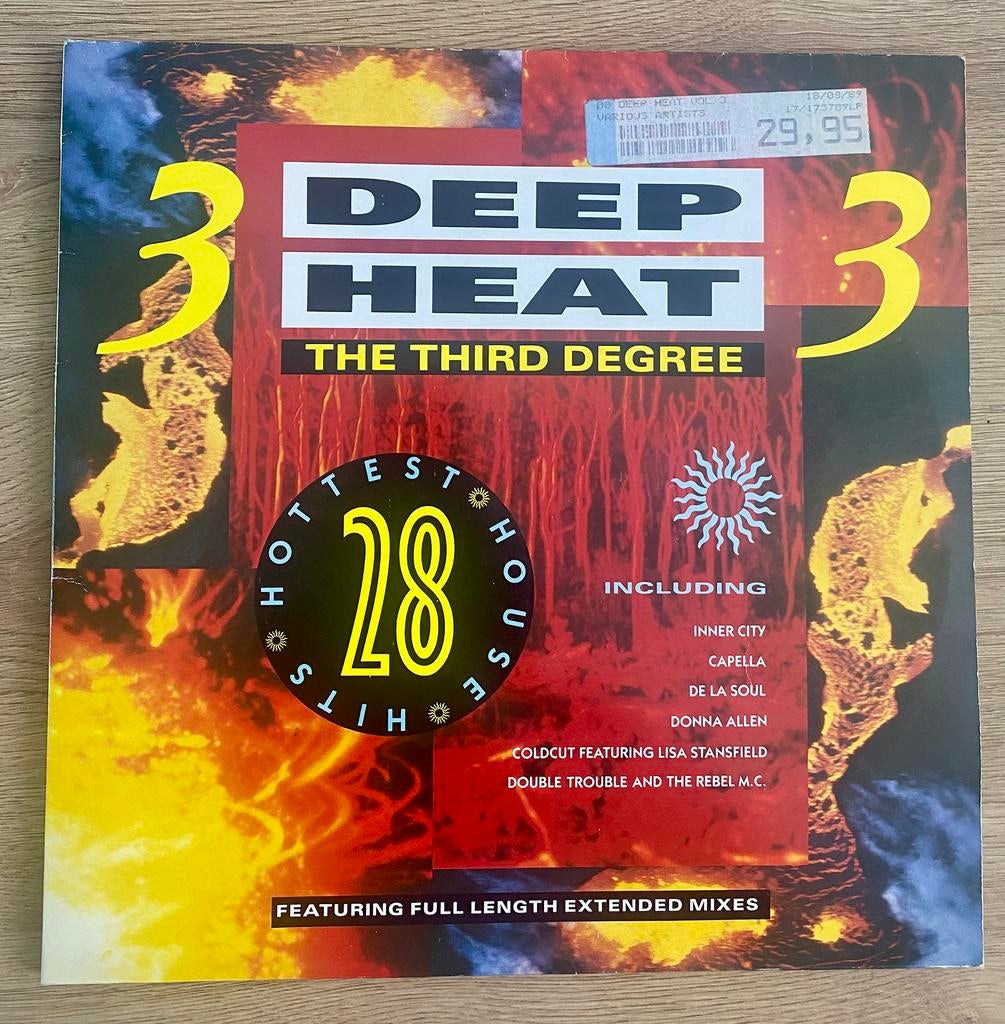 dubbel lp: Deep Heat 3 - various artists, Cd's en Dvd's, Vinyl | Pop, Ophalen of Verzenden, Gebruikt